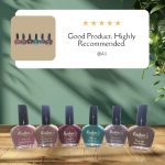 Pack Of 06 Kashee's Nail Polish - Kashee's Nail Paint For Girls - Kashee's Peel Off Nail Paint ( Random Color ) - Image 3