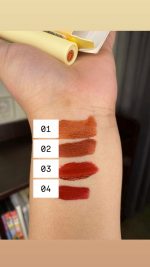 Kaqili Soft Mist Lipgloss – Velour Air Lip Glaze, Lightweight Matte Finish, Long-Lasting Hydration & Smooth Texture – Shades 1, 2, 3, 4 - Image 4