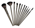 11 Pieces Soft Fluffy Makeup Brush Set - Cosmetics Brush Set - Makeup Brush Kit - Blush and Powder Brushes - Makeup Brushes for Foundation - Without Box - Image 3