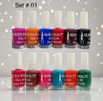 Huda Beauty Peel Off Nail Polish Set Of 6 Vibrant Colors Easy Removal Glossy Finish | Random Colour - Image 3