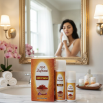 Pack of 2 Silky Zafrani Skin Polisher 120ml + Activator 60g | Exfoliating & Radiance Boosting - Image 3