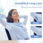 10 Pcs Breathable Sweat Pads For Women Comfortable Disposable Underarm Pads For Sweat Protection And Daily Freshness - Image 3