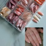 144 Pcs Multicolor False Nails Box Stylish Durable Easy To Use For Everyday Fashion Parties And Nail Art Designs - With Nail Glue - Image 3