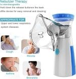 Portable Mesh Nebulizer Quiet Low Power Cell Operated Personal Respiratory Inhaler Providing Reliable Support - Image 4