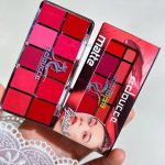 10 In 1 Lipstick Blush Palette - Multi Functional High Pigmented Creamy Material Makeup Collection Kit For Beautiful Lips And Cheeks (Random Shades) - Image 2