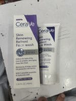 Renewing Retinol Face Wash – Anti-Aging Cleanser with Ceramides & Hyaluronic Acid for All Skin Types (100ml) - Image 5