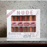 6 Pcs Nude Lip Gloss Set – Matte Lip Gloss Collection for Girls & Women - Image 2