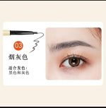 3 In 1 Eyebrow Pencil Brush And Razor Comfortable Use Smooth Application Compact Design For Daily Grooming Needs - Image 3