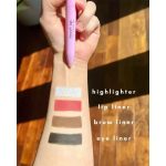 Eye ShadowLiner Combination 4 In 1 Makeup Pen Multifunctional Cosmetics Ballpoint Pens Waterproof Eyeliner Eyebrow Pencil Long lasting Highlighter Stick - Image 2