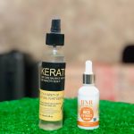 2-in-1 Keratin Hair Serum & BNB Organic Rice Extract Face Serum Deal - 120ml - Image 4