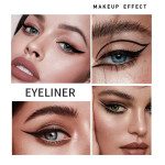 2 in 1 Winged Stamp Liquid Eyeliner Pencil Waterproof Fast Dry Lasting Black Eye Liner Pen | 2 in 1 Fit Colors Eyeliner For Girls | Eyeliner Pen  - Image 5