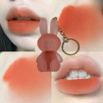 Cute Rabbit Keychain Lipgloss – Adorable, Portable & Hydrating Lip Care with Glossy Shine (Pack of 3)