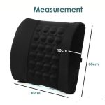 Car Seat Back Relief Lumbar Pain Back Support Pillow Headrest Waist Safety Chair Cushion For Auto Vehicle - High Quality - Image 2