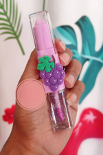 2 In 1 Flavored Fruit Lip Balm Plus Lip Oil Providing Smooth Application Gentle Care - Multicolor - Image 5