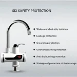 Electric Kitchen Instant Water Heater Tap